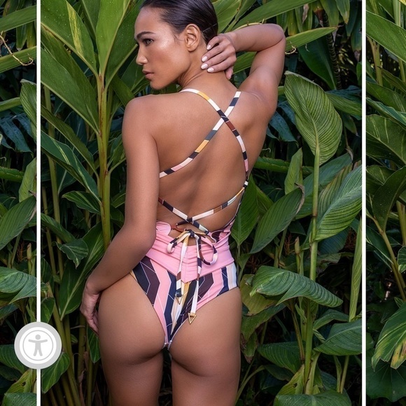 SWIMINISTA By Christian Lacroix One Piece Swimsuit - Picture 2 of 6